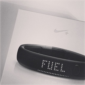 test Nike Fuel Band running