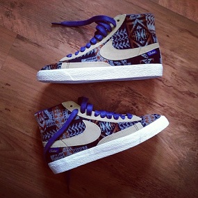 sneakers blazers Nike Pendleton iD