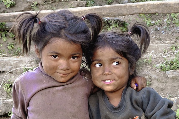 voyage projet humanitaire Népal enfants