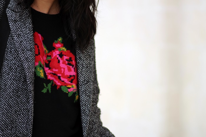 pull British fleurs Primark