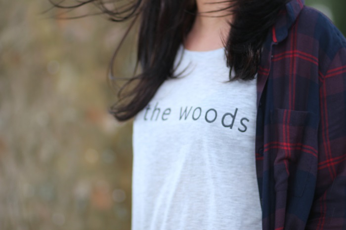 t-shirt Bizzbee Into the woods