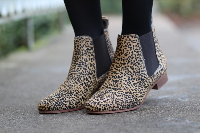 bottines boots Bensimon léopard