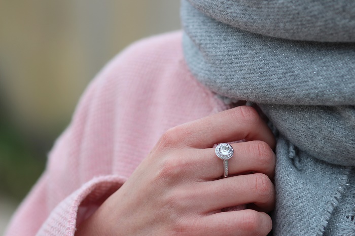 bague cabochon Swarovski