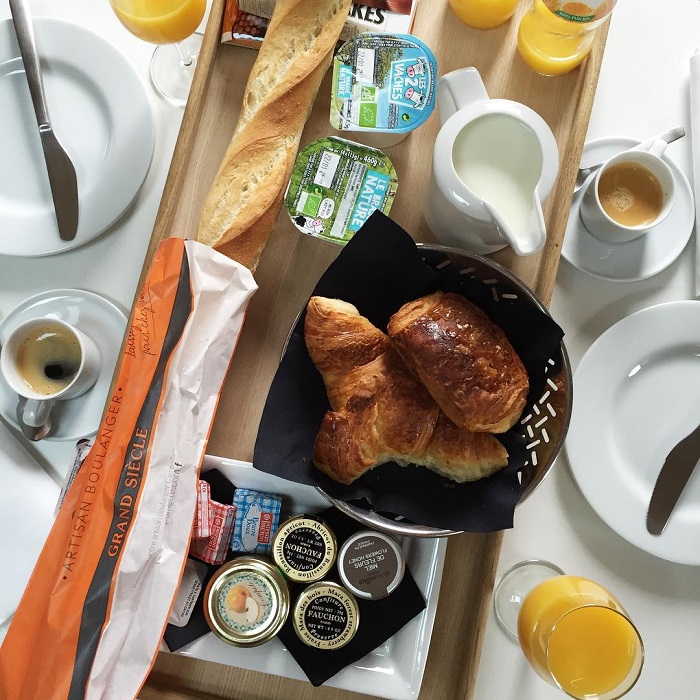 petit déjeuner Résidence de NELL Paris