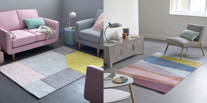 inspirations décoration intérieure scandinave tapis