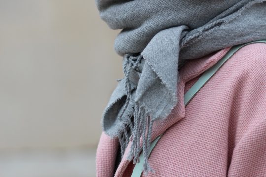 Mon manteau rose